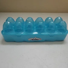Blue Hatchimals collEGGtibles 12 pack Empty egg carton case, NO FIGURES