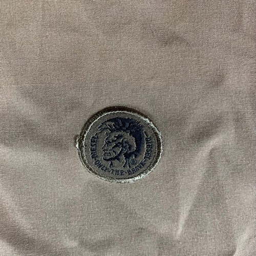 DIESEL Men's Slim Fit Casual Long Sleeve Khaki Button Up Cotton Shirt Size XS - Picture 2 of 10