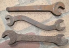 3 x New South Wales Railways - 2 x Branded NSWTD - Locomotive Tool Box Spanners