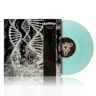 CORONER DISSONANCE THEORY TRANS. COKE BOTTLE CLEAR VINYL  US VERSION LP