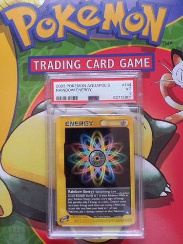 Rainbow Energy graded PSA 3 for sale on eBay