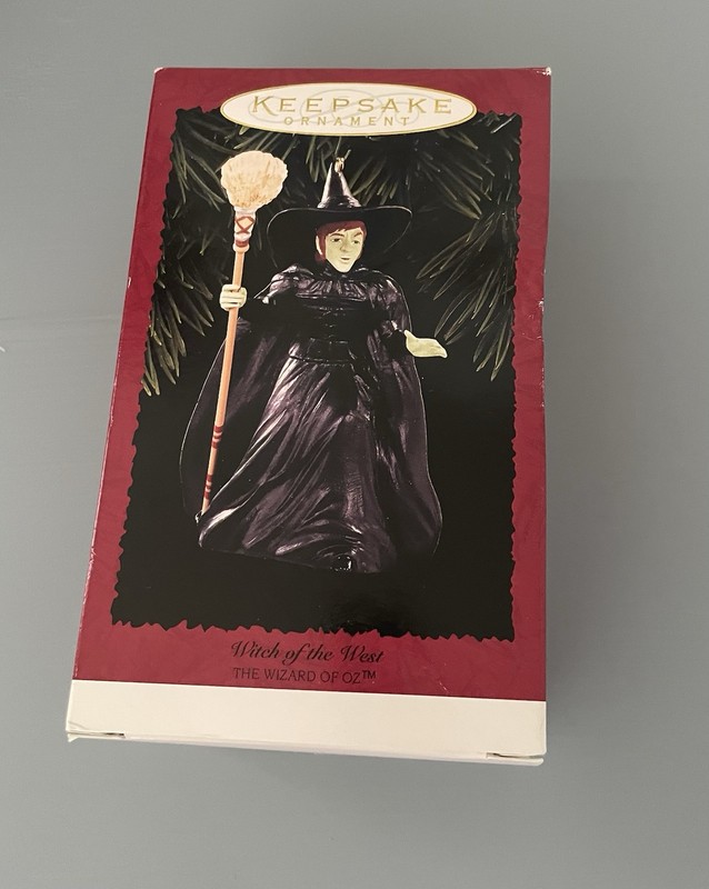 1996 Keepsake Ornament Hallmark Which Of The West The Wizard Of Oz Vintage