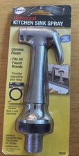 DANCO 10330 CHROME TRANSITIONAL PULL-OUT SIDE SPRAYER KITCHEN FAUCET