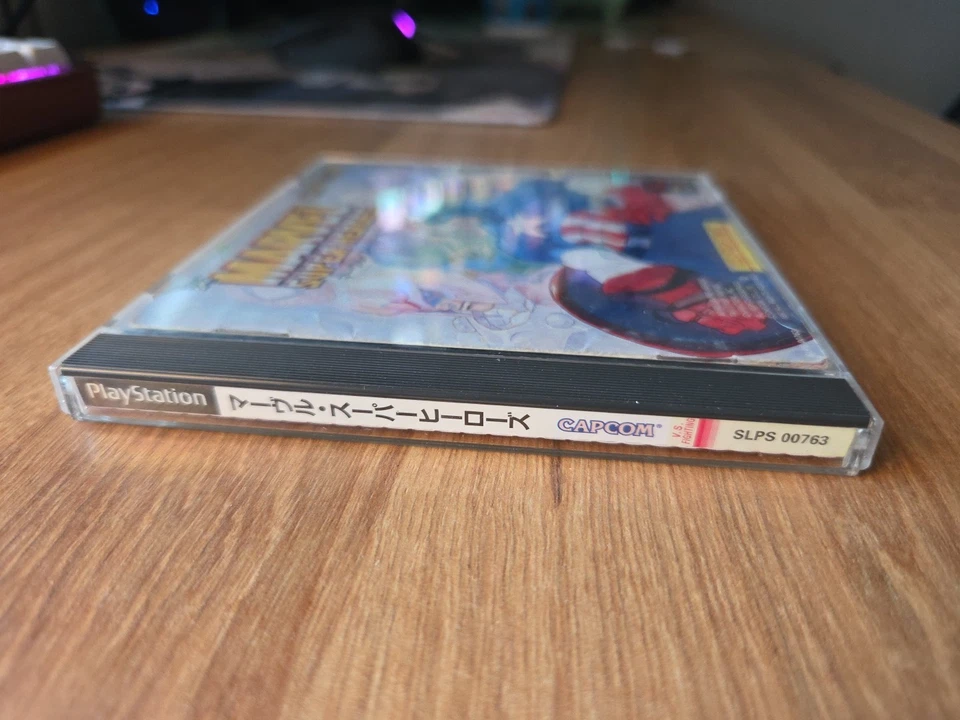 USADO PS1 PS PlayStation 1 Marvel Super Heroes 54758 IMPORTACIÓN DE JAPÓN Foto 3 de 4