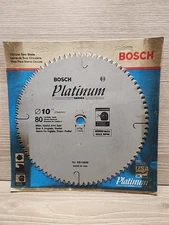 Bosch 10" Carbide-tipped, 80 Tooth, Fine Finish, Table/Miter Saw Blade