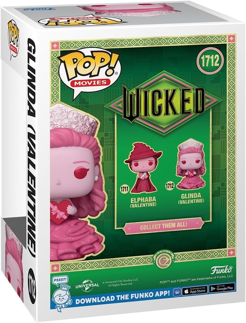 【未開封】　funko POP wicked 1712 グリンダ（バレンタイン） Funko Pop! Vinyl: Wicked - Glinda (Valentine) #1712 for sale