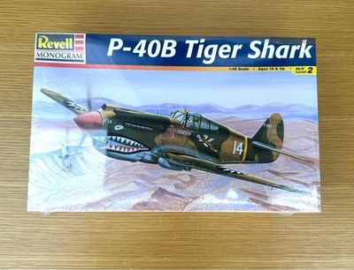 Revell-MONOGRAM 1998 P-40B TIGER SHARK 1/48 85-5209 Plastic el