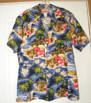 RJC Hawaiian  Shirt Size XL