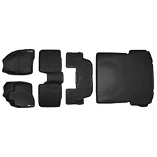 SMARTLINER SA0161/B0082/C0082/D0082 Front/Rear BLACK Floor Liners Ford Explorer