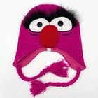 Muppets Unisex Winter Hat One Size Beanie Animal Costume Y2K Pop Culture Disney