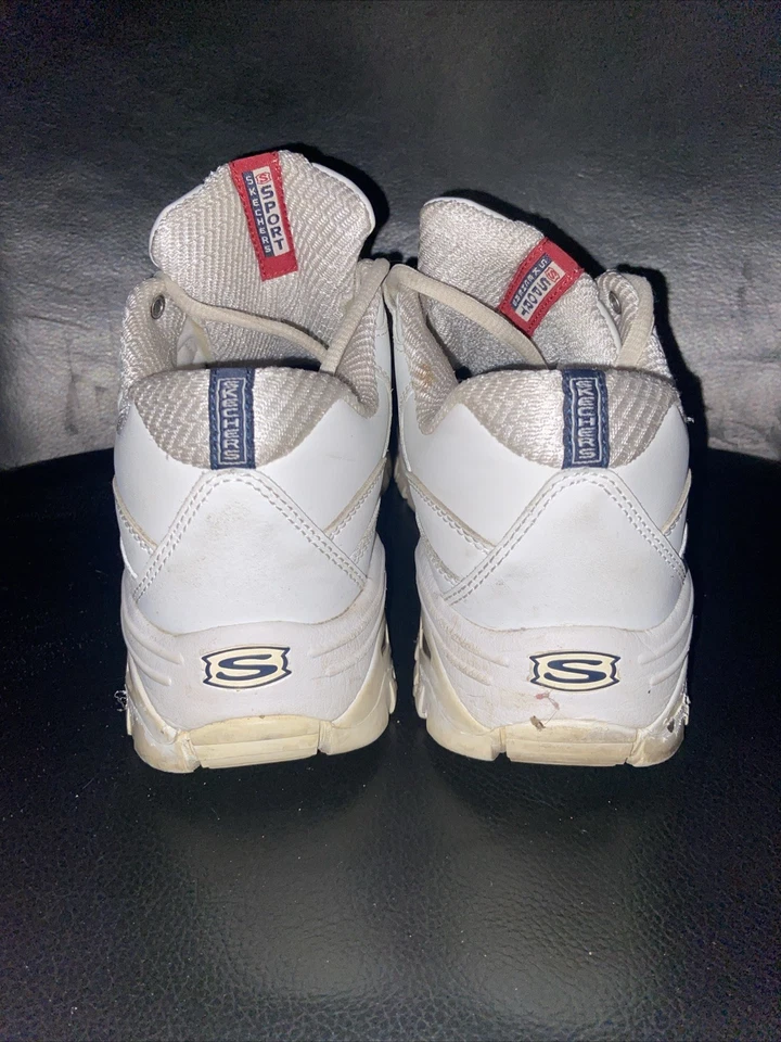 SKECHERS Energy Sport Women's 9 Lace up Casual Shoes White - Image 3 of 4