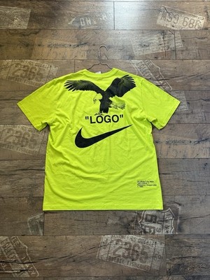Nike x Off White NRG T-shirt Lime Green XL