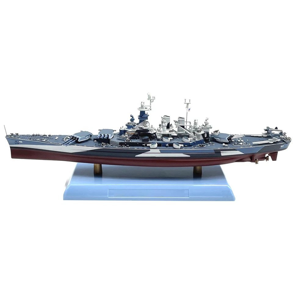 Modelo de acorazado 22 cm 1/1000 Segunda Guerra Mundial EE. UU. Carolina del Norte BB-55 acabado decoración Foto 4 de 4