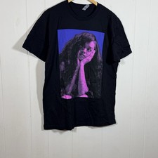 Official Olivia Rodrigo Guts Album Cover Unisex T-Shirt in black Size Lrg NWOT