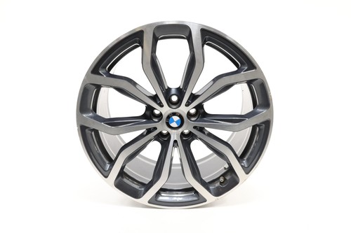 2019 - 2024 BMW X4 XDRIVE30I REAR WHEEL RIM ALLOY 20X9.5J ET43 OEM 6877330 GRAY