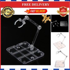 Clear Action Base Display Stand for 1/144 HG RG Gundam Model Figures
