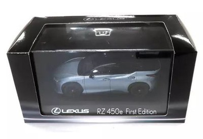 Kyosho 1/43 LEXUS RZ 450e First Editions Mini Car Sky Blue Black
