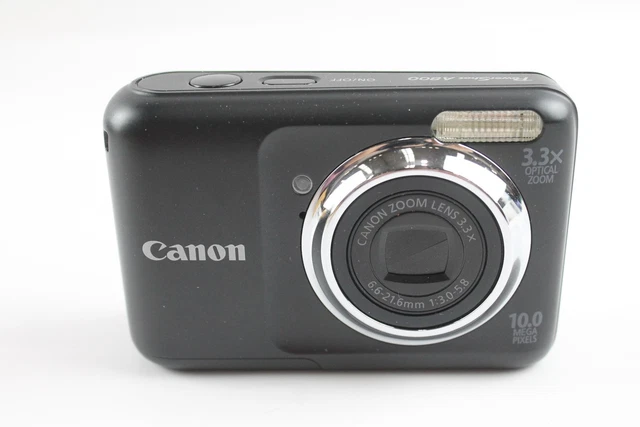 Canon Powershot A800 Digital Compact Camera Working w/ Canon 3.3x Optical Zoom