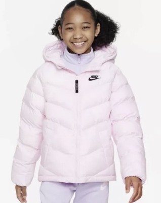 Nike Sportswear Synthetic-Fill Kapuzenjacke pink/schwarz FN7730 663 Gr. XL
