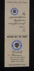 1950s Woodruff Pharmacy Next to Post Office Gainesville TX Cooke Co Matchbook