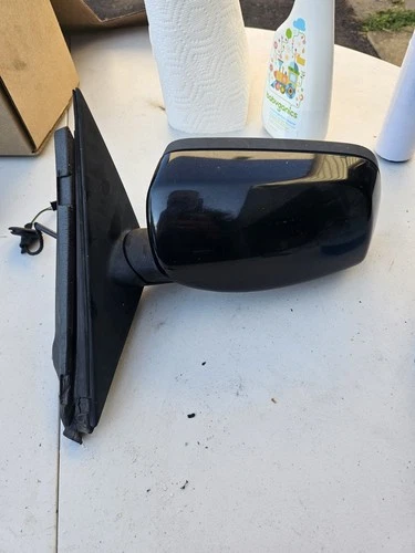 2008-2009 Bmw 535I Driver Side Rear View Mirror -Black 51167189571 
