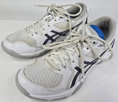 Asics Womens Size 7.5 Gel Rocket 10 White Volleyball Shoes Sneakers