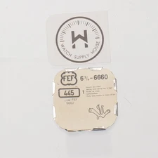 FEF 6660, 6662 Watch Setting Lever Spring Set Bridge New Old Stock  (C19R1)