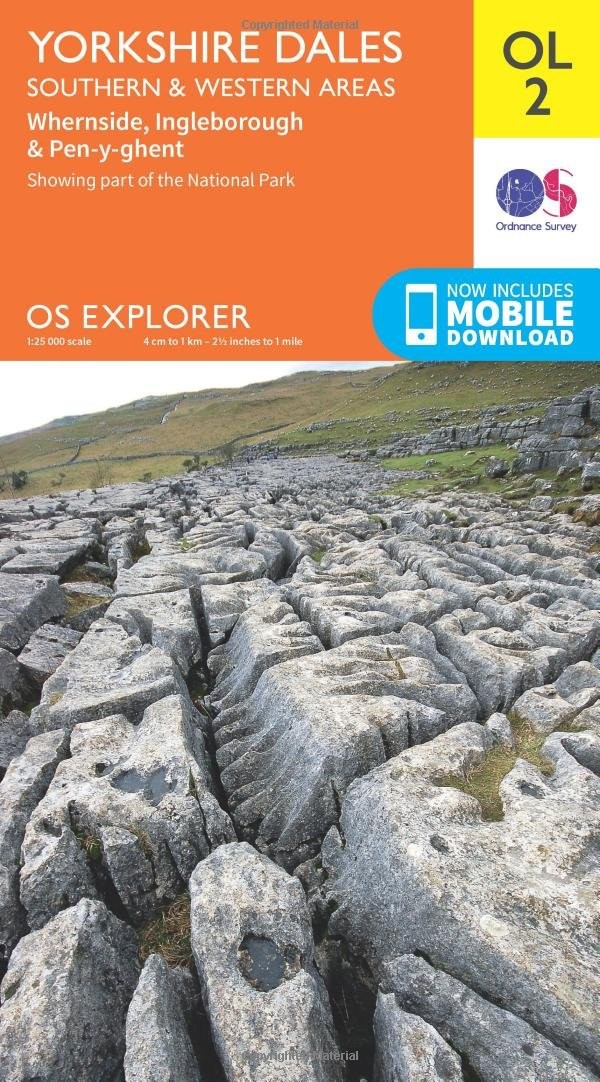Yorkshire Dales Map | Southern & Western | Ordnance Survey | OS Explorer Map OL