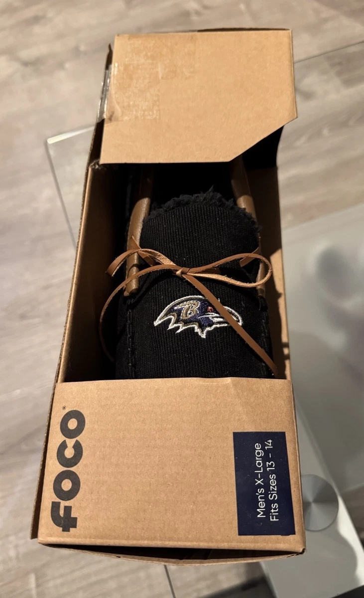 NEW Baltimore Ravens Slippers Justin Tucker Signed Medium Brown NEW Baltimore Ravens Slippers Justin Tucker Signed Size  main image 4