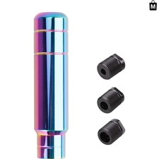 Durable Neo Aluminum Gear Shift Knob - Universal Fit With Easy Installation Durable Neo Aluminum Gear Shift Knob - Universal Fit With Easy Installation