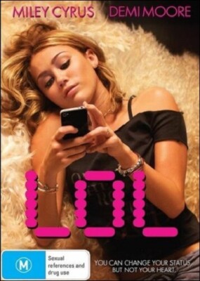 LOL Miley CYRUS Demi MOORE Douglas BOOTH Ashley GREENE Romantic DVD NEW Region 4