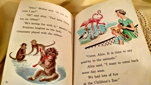 SOMETHING NEW AT ZOO ESTHER MEEKS FOLLETT BEGINNING TO READ 1957 IL HAZEL HOEKER - Imagen 12 de 14
