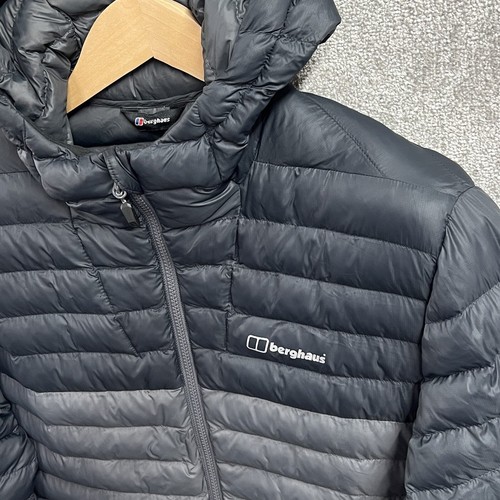 Chaqueta Berghaus Para Hombre Extra Grande Hydroloft Negra Gris XL Senderismo Vaskye Puffer - Imagen 20 de 24