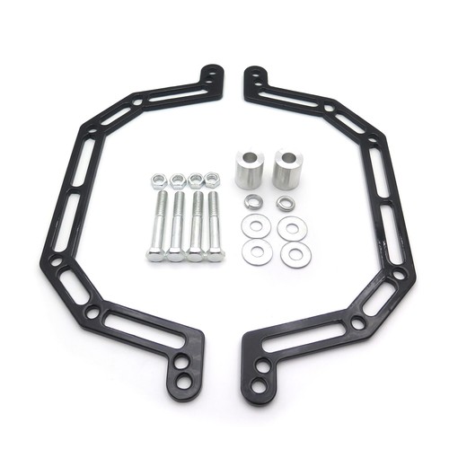 HongK 2003-2007 Polaris Predator 500 Black Front Suspension 4" Lowering Kit - Picture 4 of 7
