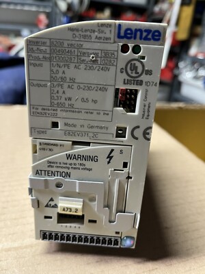 LENZE  E82EV371- 2C  82 INVERTER  (4 Available)
