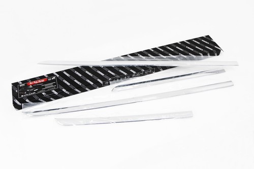 Chrome Side Skirt Accent Door Garnish Silver B750 4P Ups# for KIA Optima 2011~15 - 第 7/12 張圖片