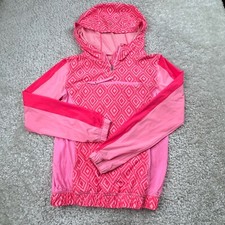 Ivivva Lululemon Hoodie Girls 14/Large Pink Full Zip Jacket Performance Hooded