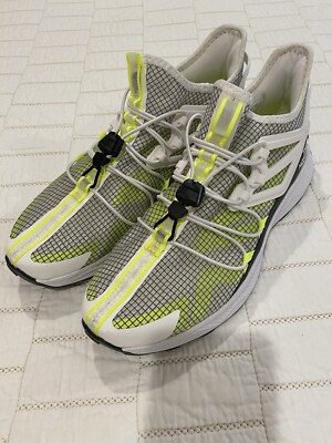 The North Face Oxeye Tech Trail Running Shoes Hiking White LED Yellow Men's 13