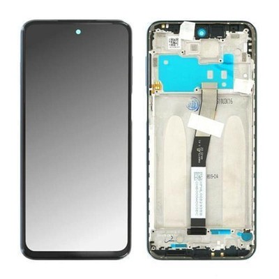 Für Xiaomi Redmi Note 9 Pro LCD Display Touch Digitizer mit Rahmen Grau Schwarz 