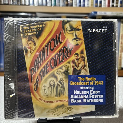 Phantom of the Opera by Various (CD, 1992)The Radio Broadcast Of 1943*New*Sealed