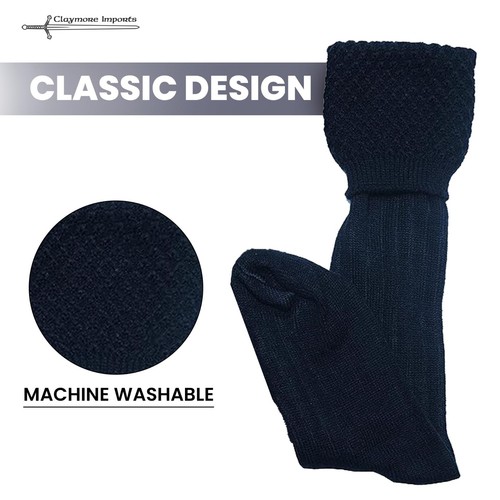 Claymore Imports New Piper Style Kilt Hose, Scottish kilt hose socks for Men - 第 32/43 張圖片