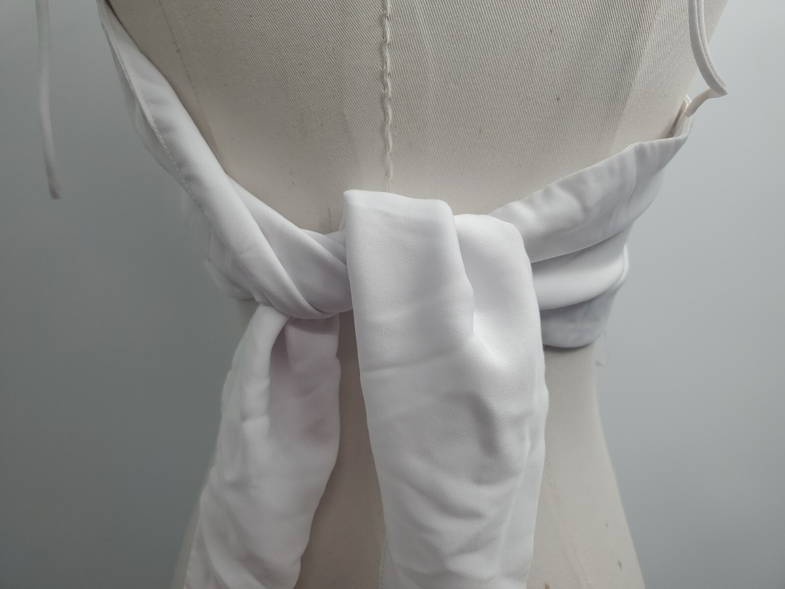 Superdown Women's Polyester Blend White Spaghetti… - image 9