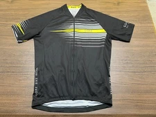 GORE Bike Wear Women’s Black Full-Zip Short-Sleeve Cycling Jersey - Large