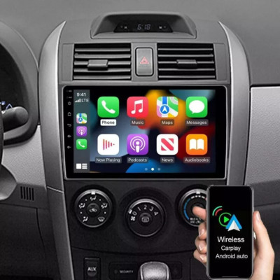 FOR 2009-2013 TOYOTA COROLLA Apple Carplay Android 13 Car Stereo Radio GPS USA