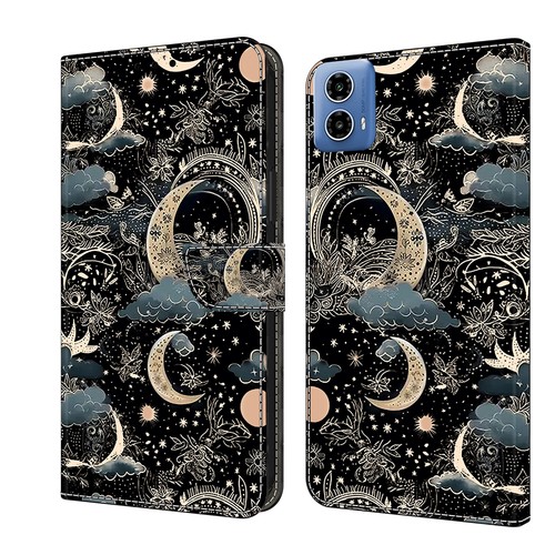 Case for Motorola E13 G30 G22 E32 G31 G Stylus Pattern Wallet Case Phone Cover - 第 17/28 張圖片
