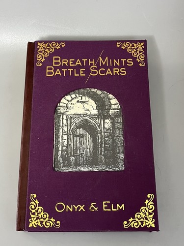 Breath Mints Battle Scars- Onyx & Elm - 2020- Rare Copy- Inset Cover Detail