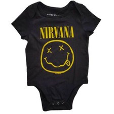 Nirvana Baby Grow - Official Licensed Merchandise Baby Body Suits - Free Postage