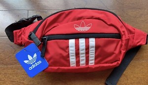 red adidas fanny pack