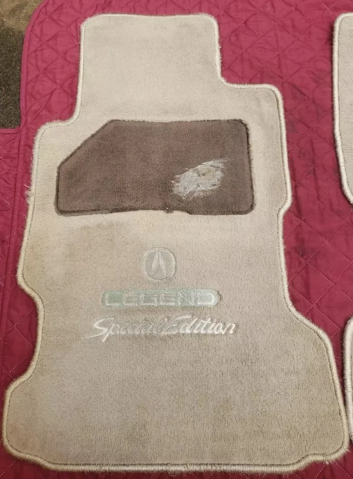 Alfombrillas Acura Legend 1991-1995 OEM edición especial ultra raras KA7 KA8 95 SE Foto 3 de 4