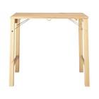 Muji Pine Wood Table Foldable W80xD50xH70cm 18499441 Rectangle Compact Size NEW